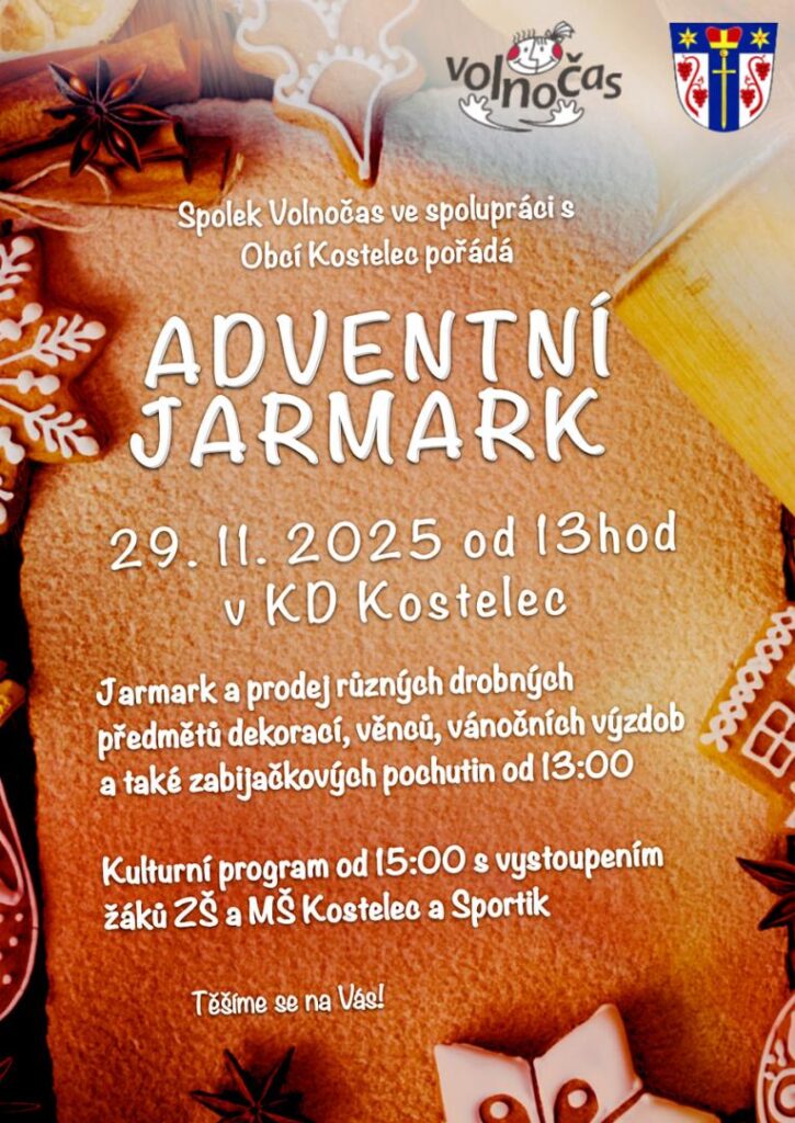 Adventní jarmark v Kostelci u Kyjova