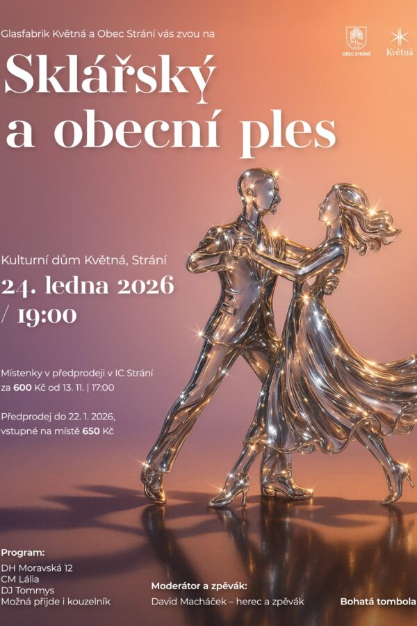 Sklářský a obecní ples