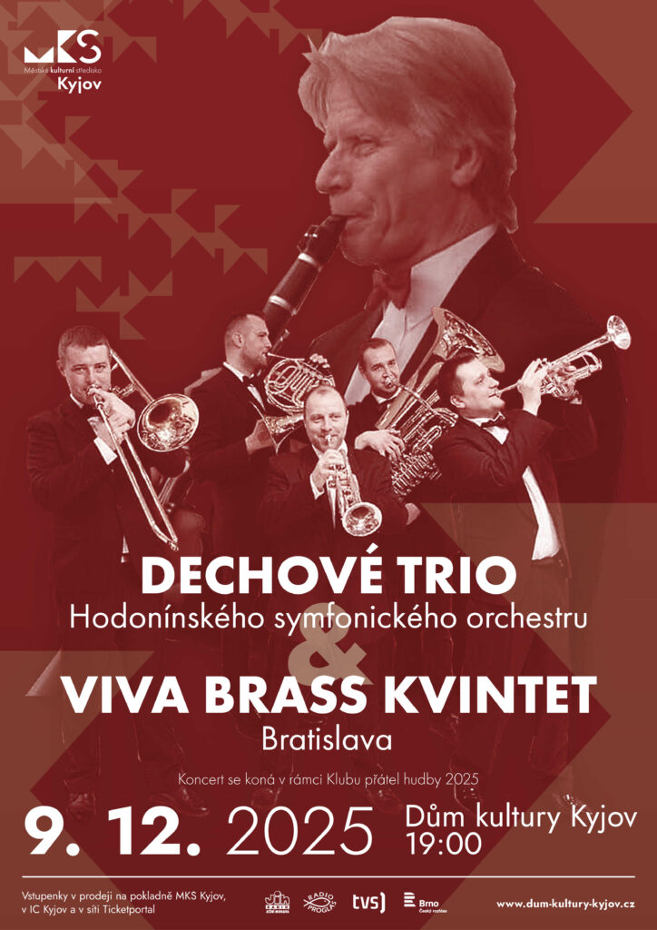 Dechové trio Hodonínského symfonického orchestru a Viva Brass kvintet Kyjov
