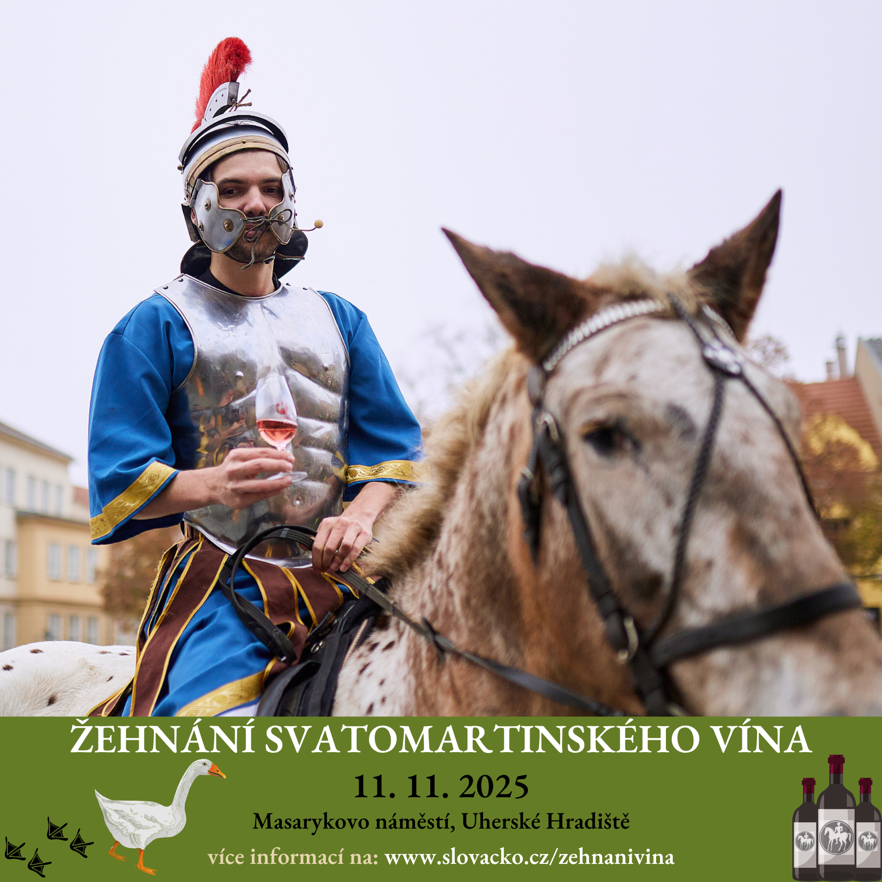 Svatý Martin přiváží víno, legendu i chuť Slovácka