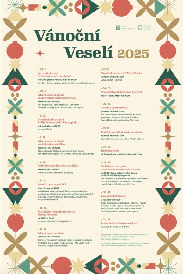 Vánoční Veselí 2025