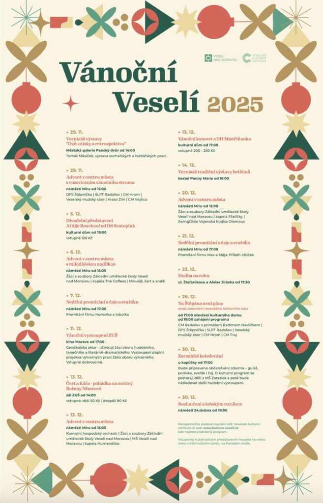 Vánoční Veselí 2025