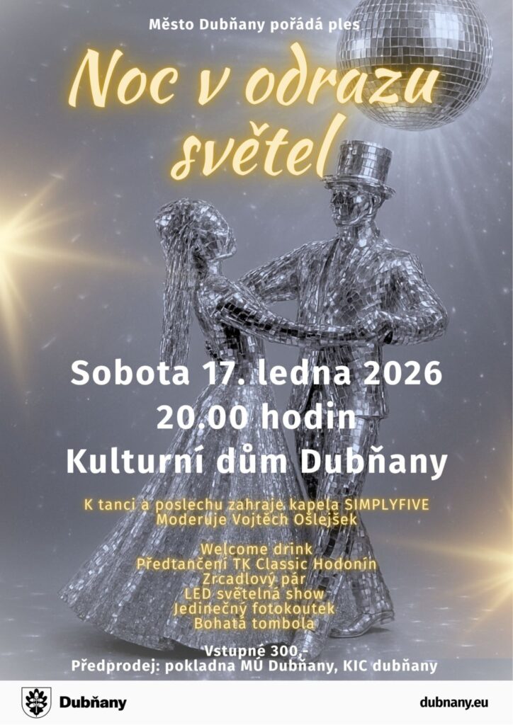 Noc v&nbsp;odrazu světel – ples Města Dubňany
