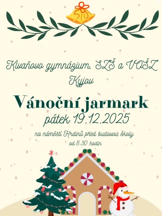 Vánoční charitativní jarmark