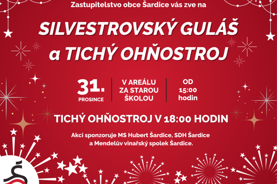 Silvestrovský guláš a&nbsp;tichý ohňostroj v&nbsp;Šardicích