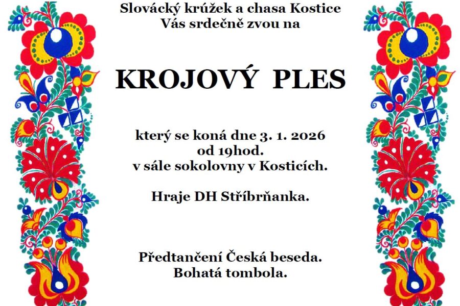 Krojový ples Kostice