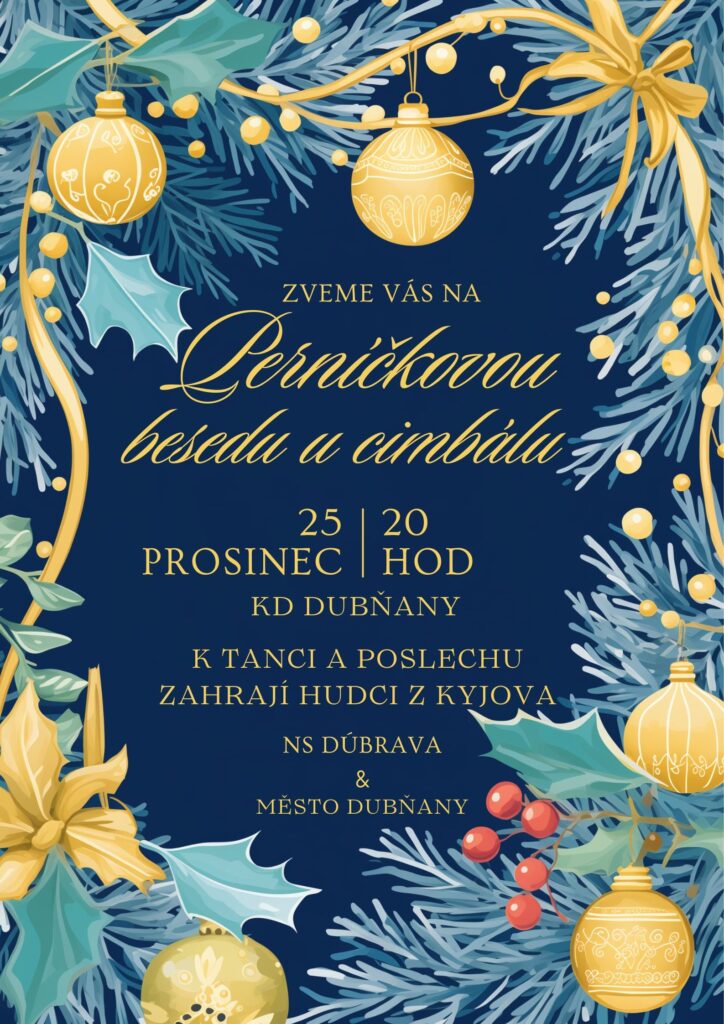 Perníčková beseda u&nbsp;cimbálu