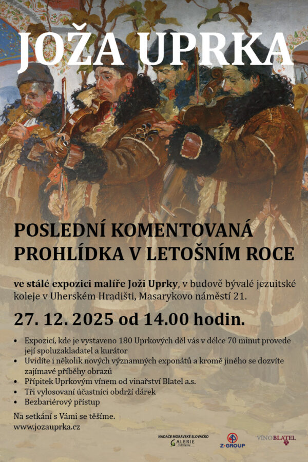 Komentovaná prohlídka Galerie Joži Uprky