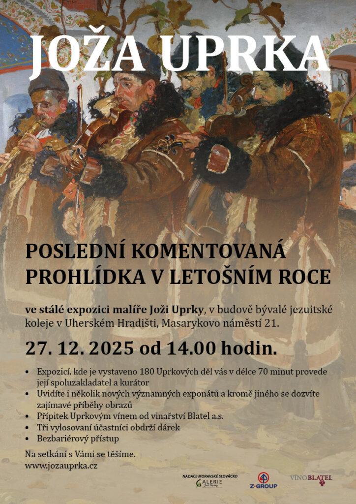 Komentovaná prohlídka Galerie Joži Uprky