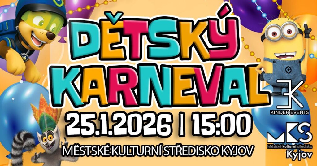 Dětský karneval v&nbsp;Kyjově