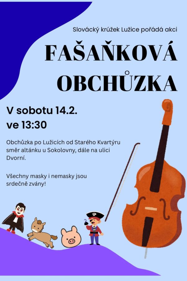 Fašaňková obchůzka Lužice