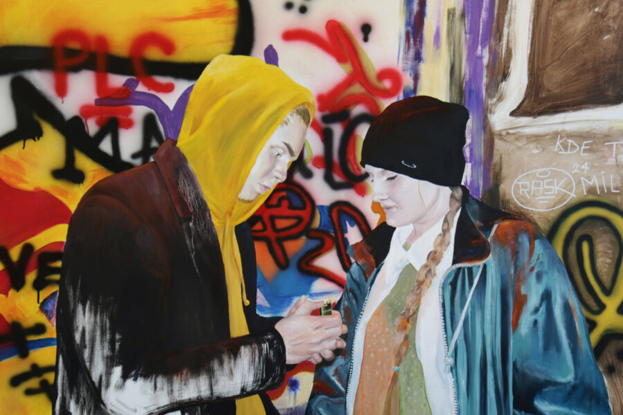 Výstava mladé malby Der Junge Reiter FOTO