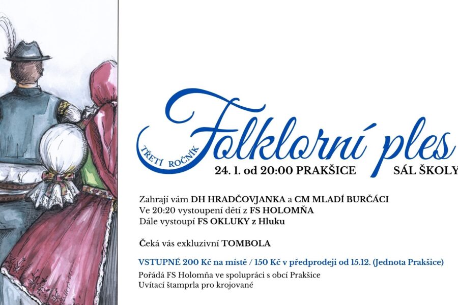 Folklorní ples Prakšice