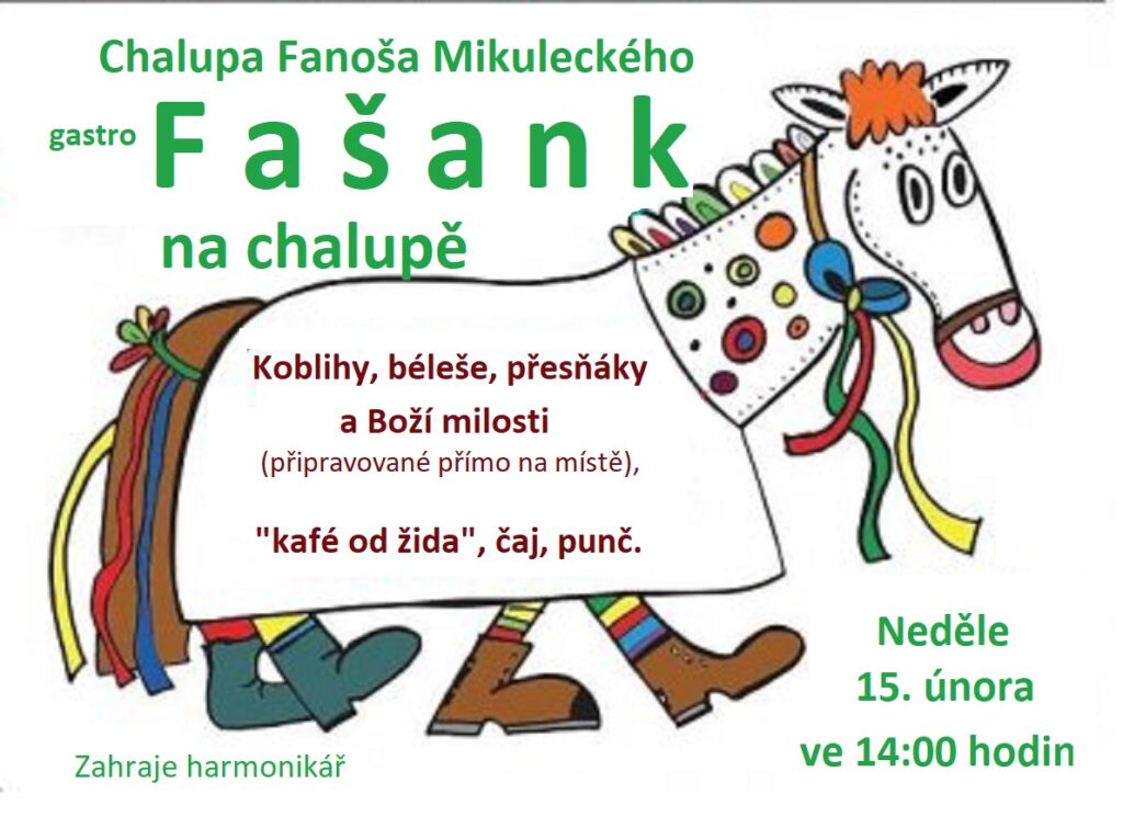 Fašank na&nbsp;chalupě