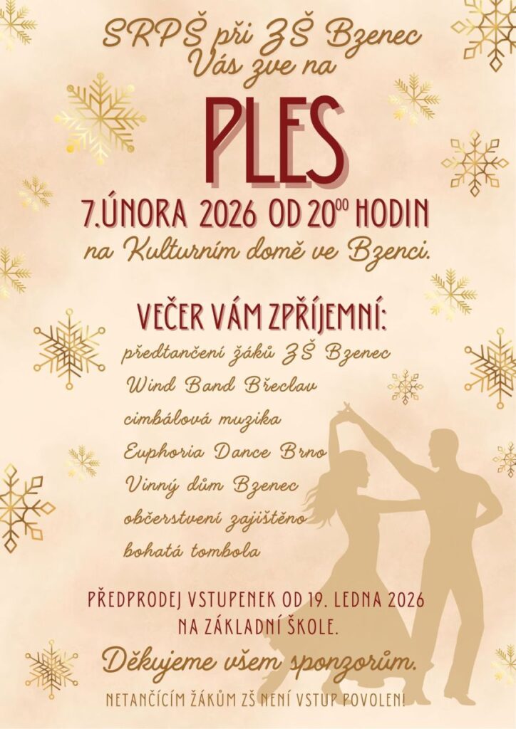 Ples SRPŠ při&nbsp;ZŠ Bzenec