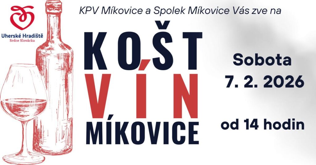 Košt vín Míkovice 2026