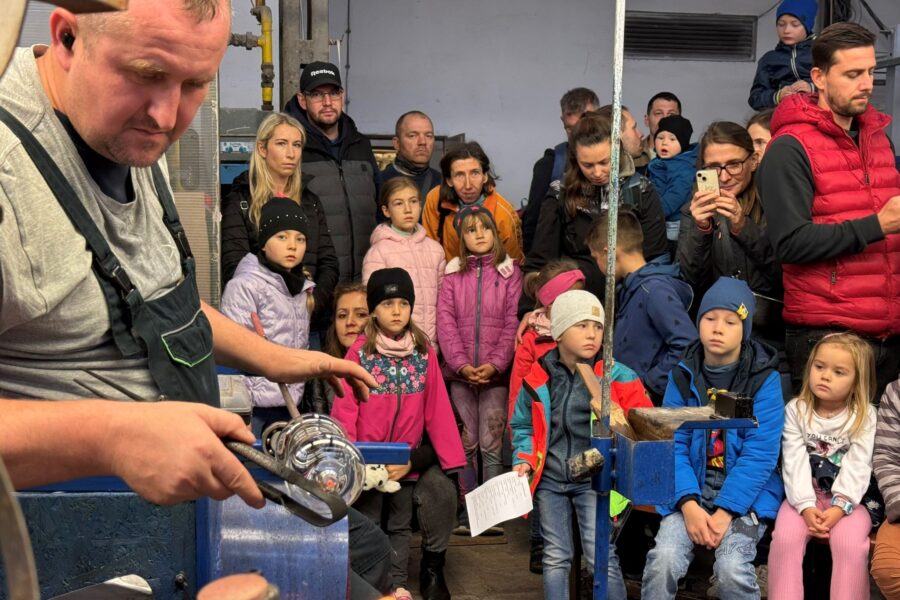 Den otevřených dveří Sklárna Květná 1794 Strání FOTO