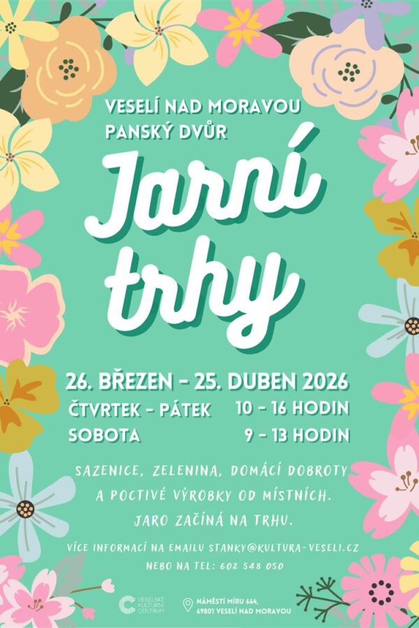 Jarní trhy na&nbsp;Panském dvoře