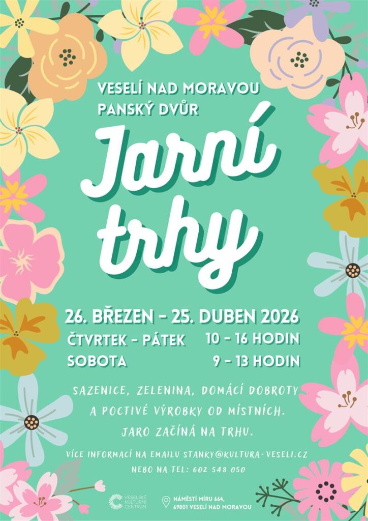 Jarní trhy na&nbsp;Panském dvoře