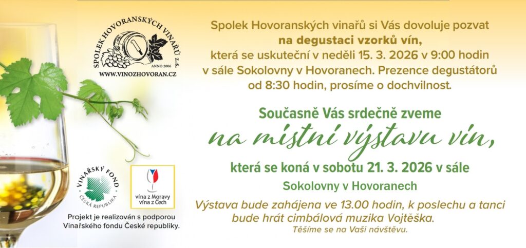 Výstava vín Hovorany 2026
