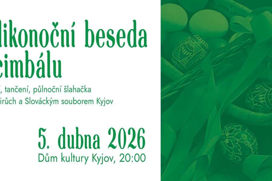 Velikonoční beseda u&nbsp;cimbálu v&nbsp;Kyjově