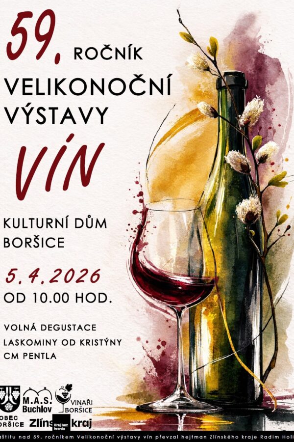 Velikonoční výstava vín Boršice
