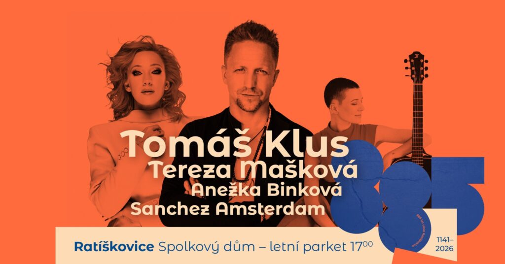 Koncert k&nbsp;oslavám 885 let obce Ratíškovice