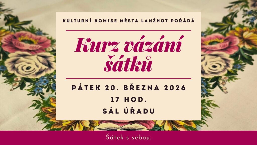 Kurz vázání šátků Lanžhot