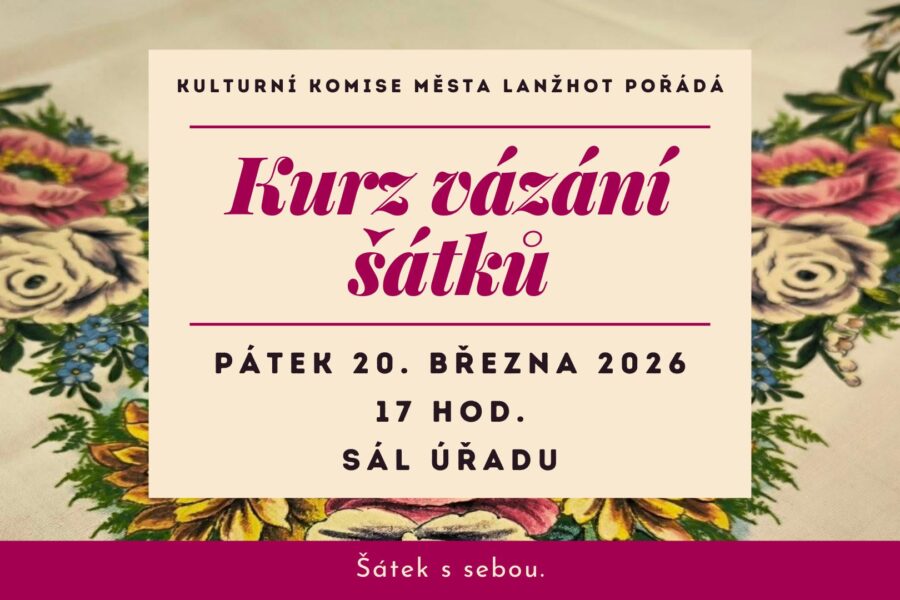 Kurz vázání šátků Lanžhot