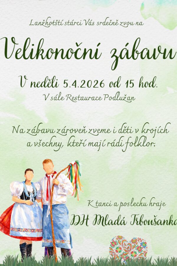 Velikonoční zábava Lanžhot