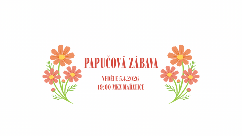 Papučová zábava 2026
