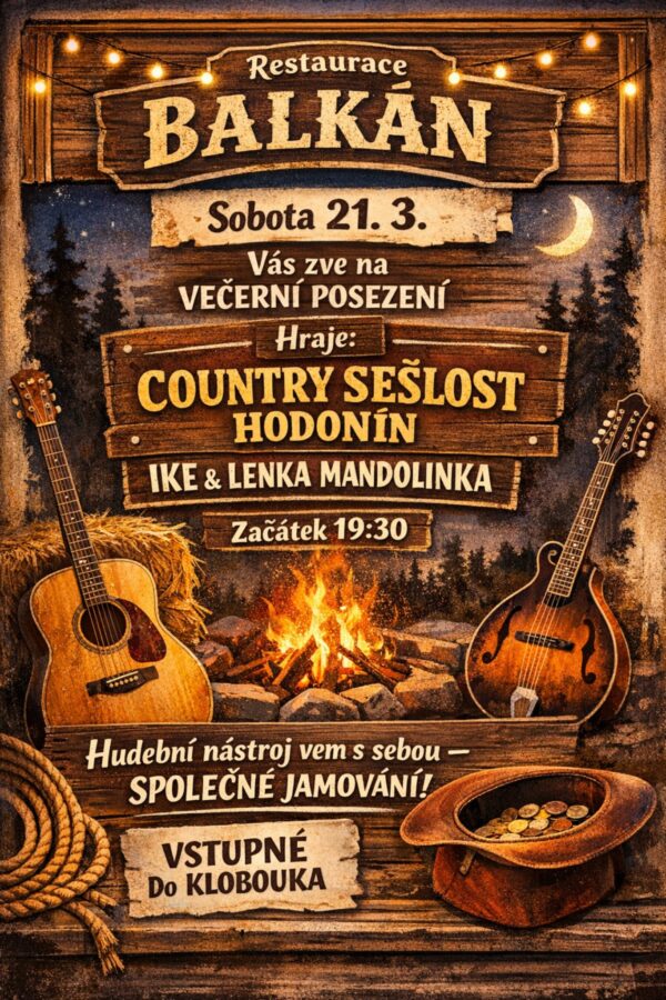 Hudební večer – Country sešlost