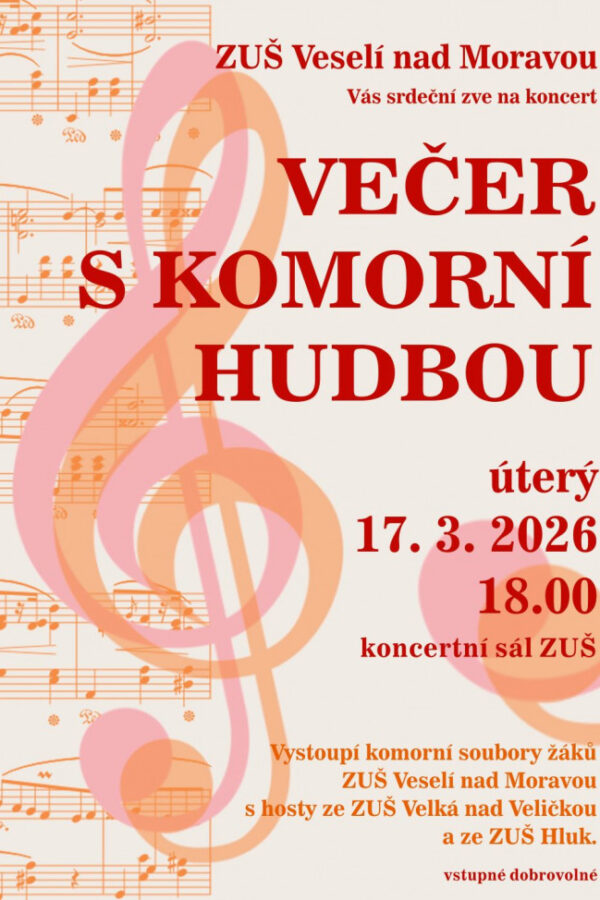 Večer s&nbsp;komorní hudbou