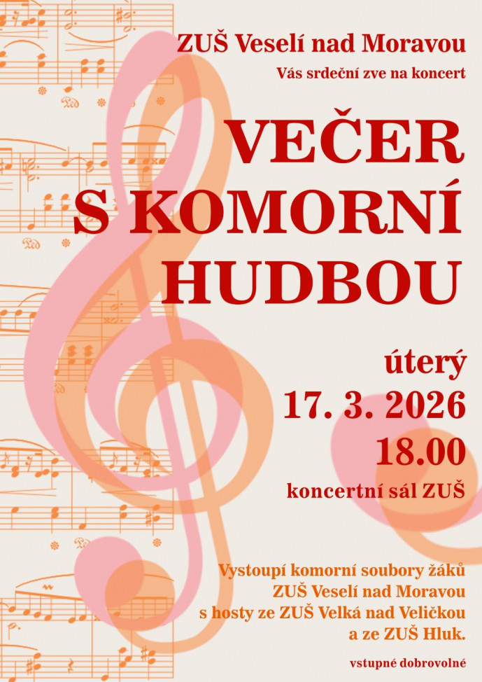 Večer s&nbsp;komorní hudbou