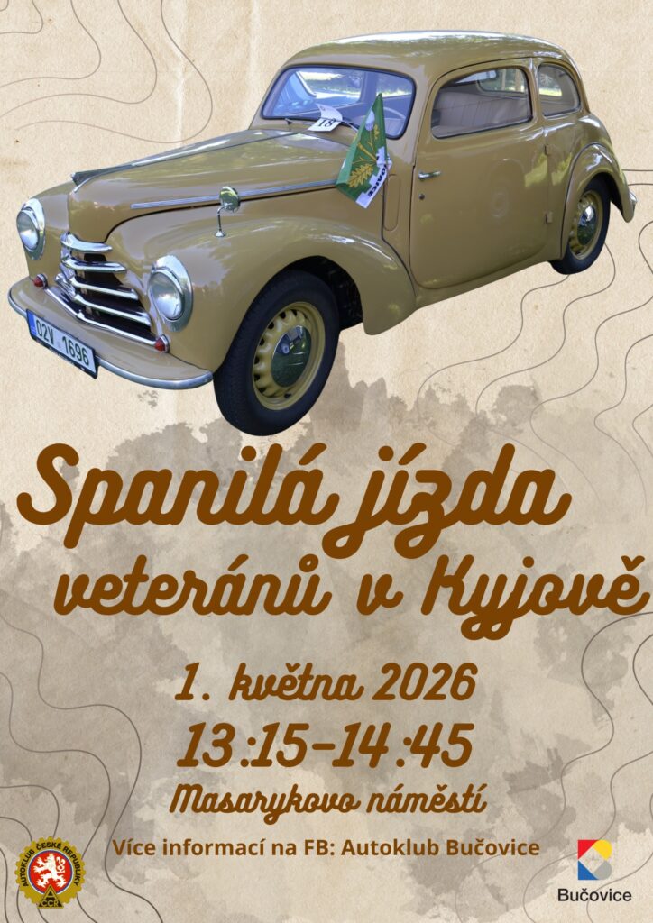 Spanilá jízda veteránů v&nbsp;Kyjově