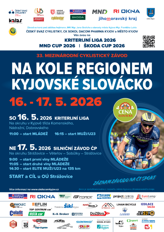 Na kole regionem Kyjovské Slovácko 2026