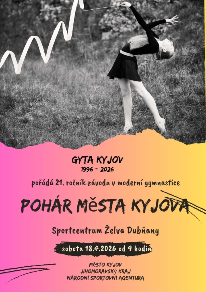 Pohár města Kyjova v&nbsp;moderní gymnastice