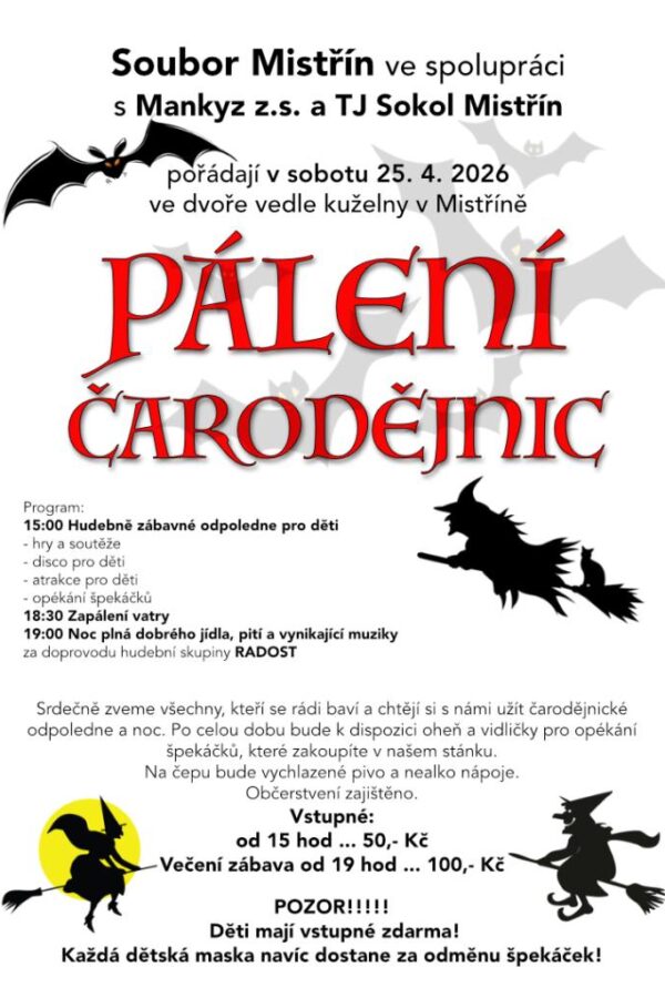 Pálení čarodějnic (Svatobořice-Mistřín)