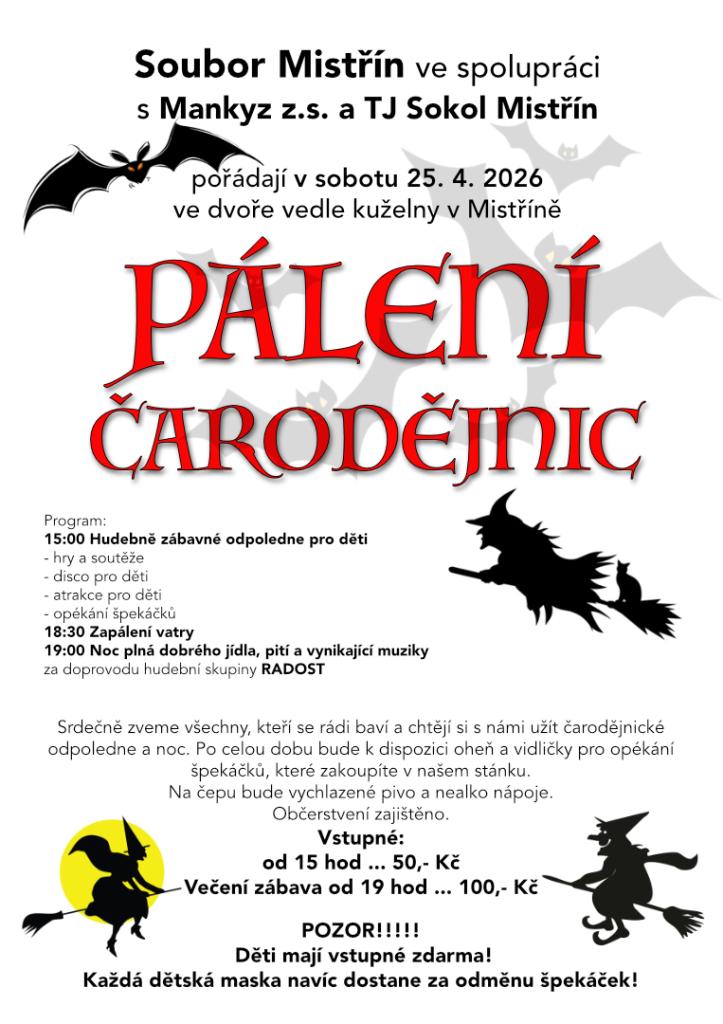 Pálení čarodějnic (Svatobořice-Mistřín)