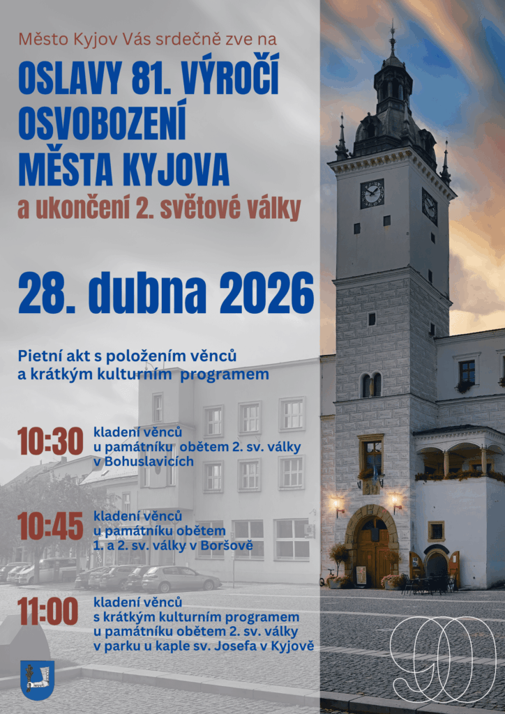 Oslavy 81. výročí osvobození města Kyjova a&nbsp;ukončení 2. světové války