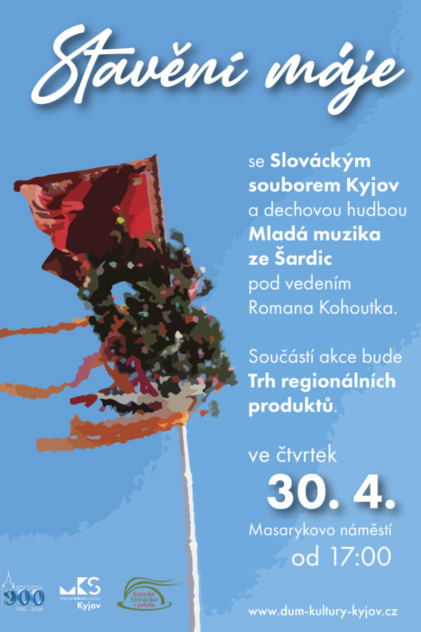 Stavění máje v&nbsp;Kyjově