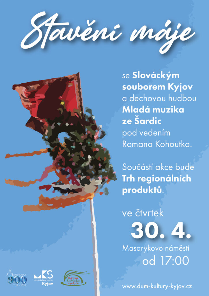 Stavění máje v&nbsp;Kyjově