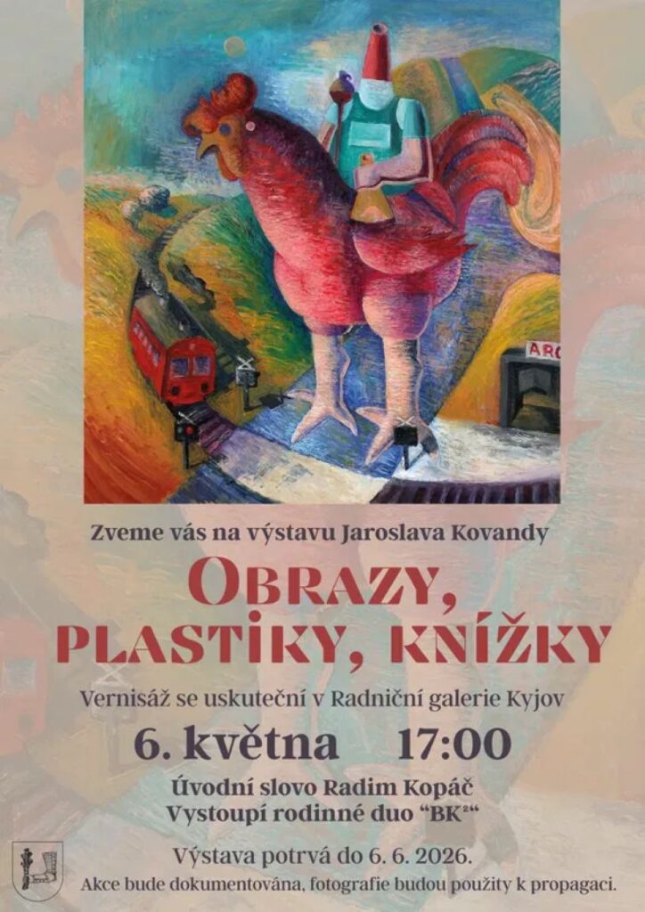 Obrazy, plastiky, knížky