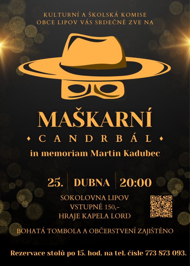 Maškarní candrbál v&nbsp;Lipově