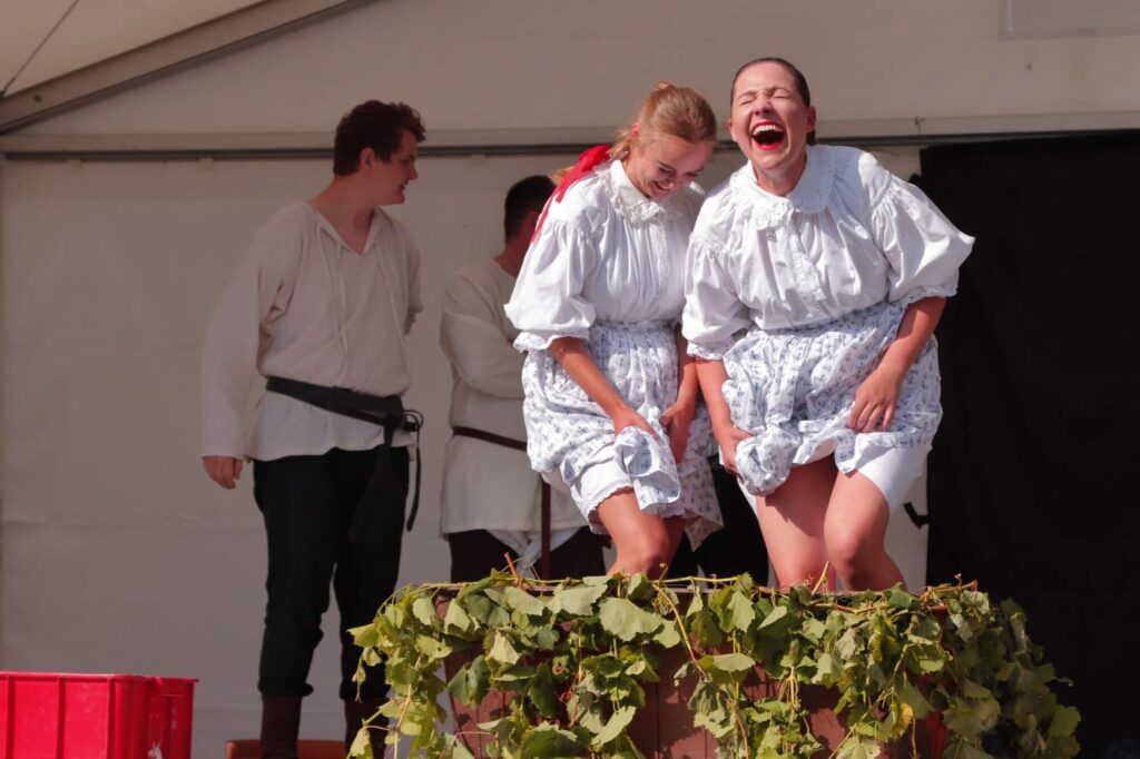 Šlapání hroznů & Hrady mezi vinohrady s&nbsp;Romanem Vojtkem a&nbsp;Děda Mládek Illegal Band