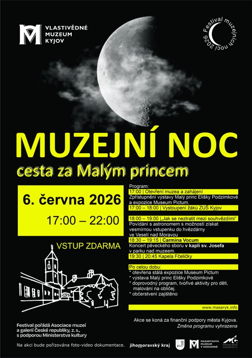 Muzejní noc ve&nbsp;Vlastivědném muzeu Kyjov