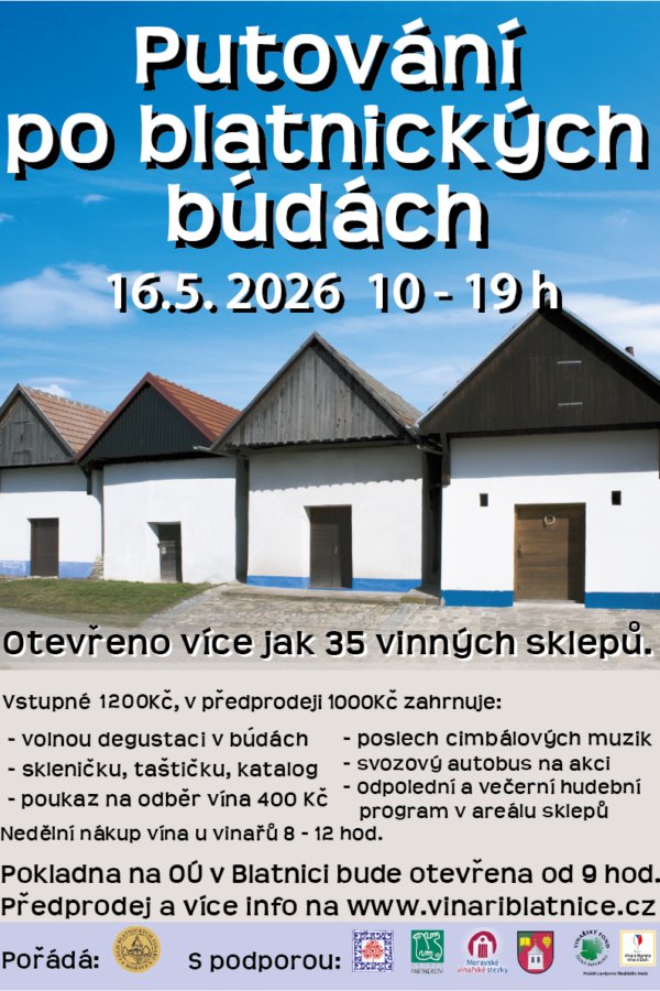 Putování po&nbsp;blatnických búdách 2026