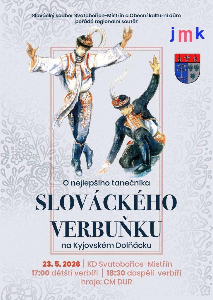O nejlepšího tanečníka slováckého verbuňku Kyjovského Dolňácka
