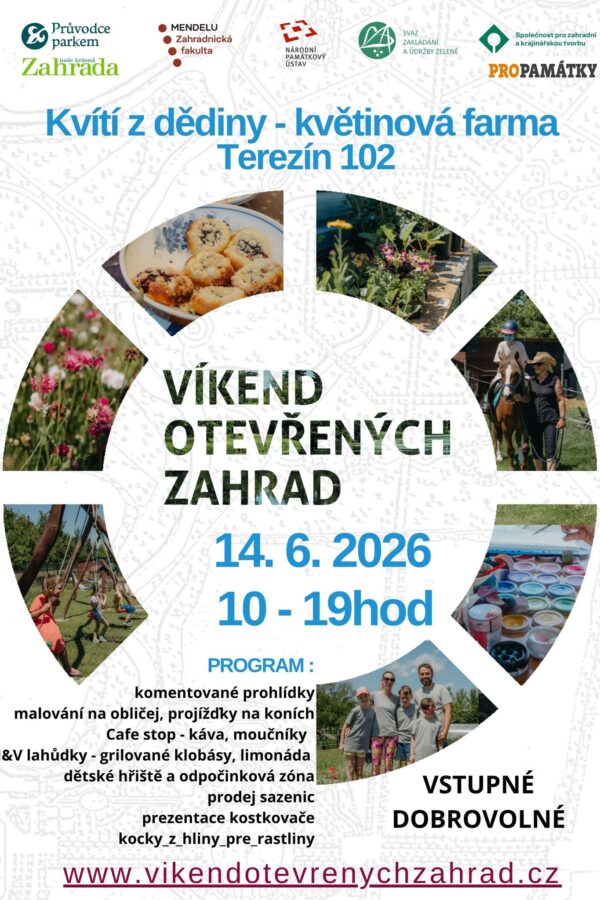 Víkend otevřených zahrad Terezín