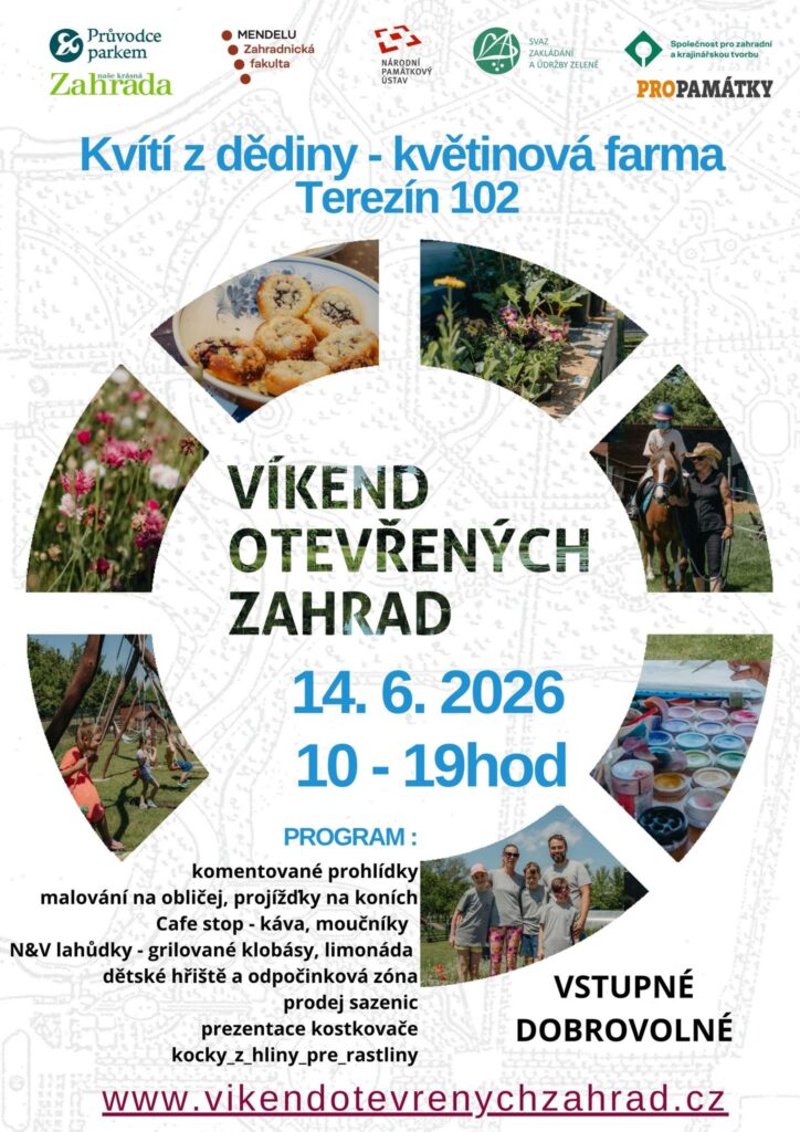 Víkend otevřených zahrad Terezín